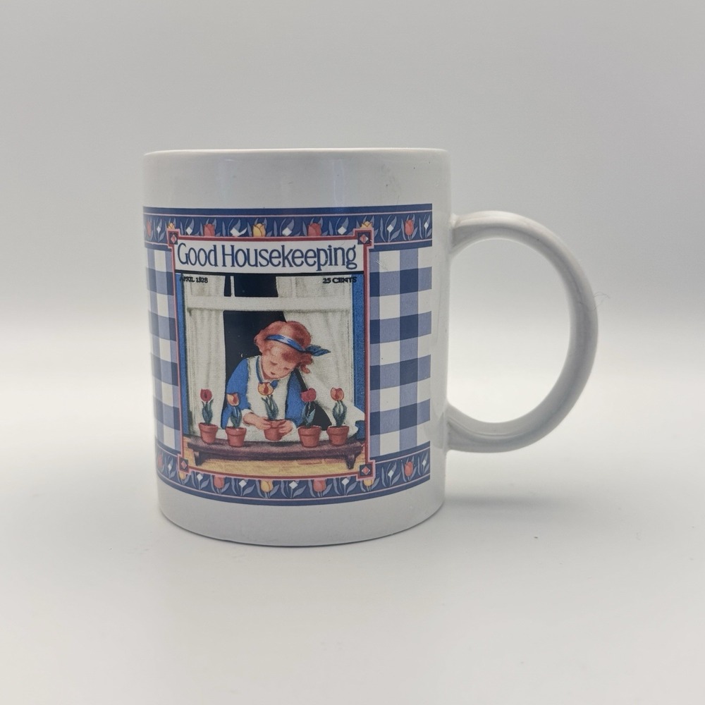 Coffee Cup Vintage Good Housekeeping Coffee Mug. 1994 Ceramic‎ Vintage
